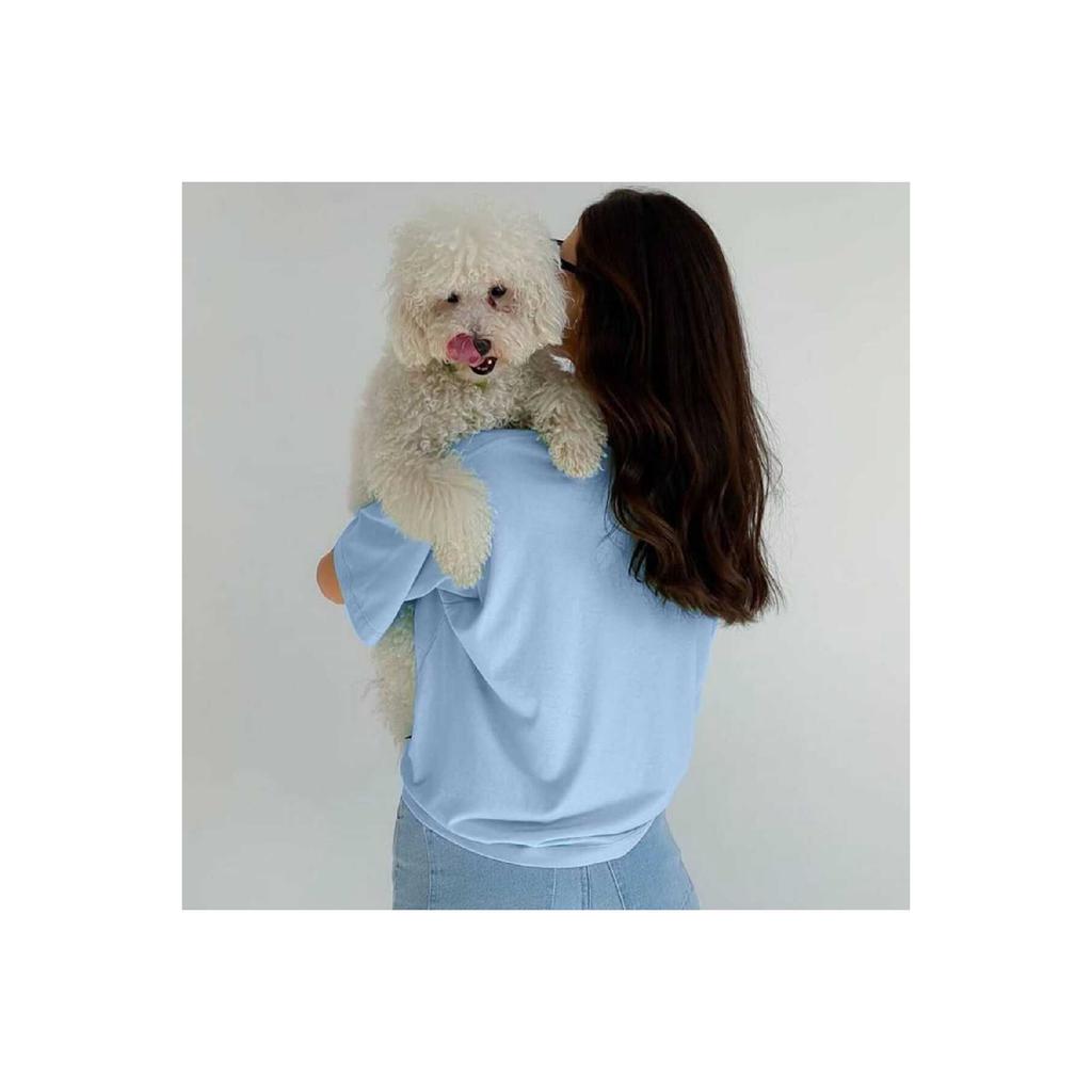 Черная хлопковая футболка унисекс с круглым вырезом для бойфренда большого размера