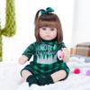 42cm Toy Full Body Silicone Water Proof Bath Toy Popular Reborn Toddler Baby Dolls Bebe Doll Reborn Lifelike Soft Touch