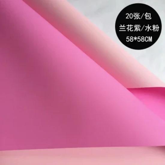 20 шт. водонепроницаемая 2 цвета оберточная бумага для цветов розы в корейском стиле толстая подарочная оберточная бумага для цветов флориста