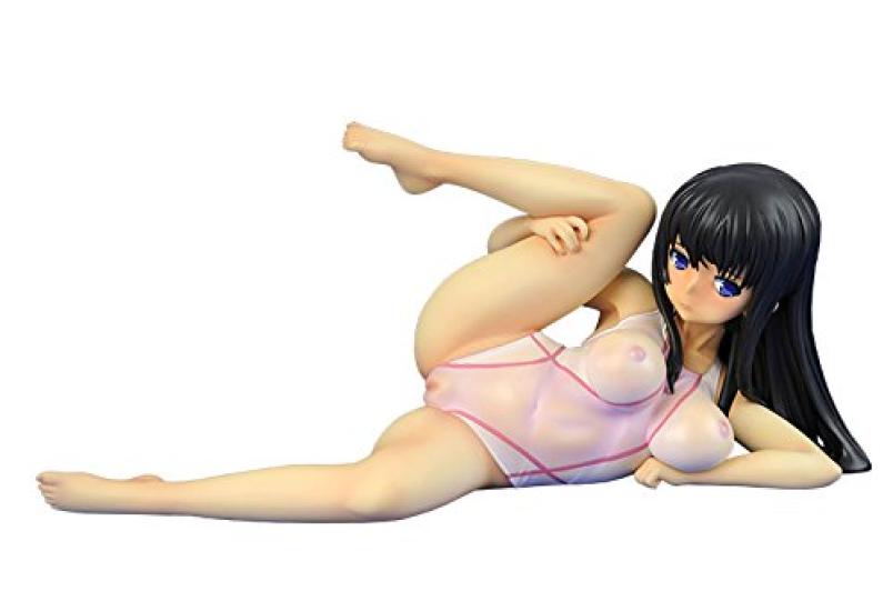 Купальник Radical Go Go Tomoko Mizuki белого цвета из ПВХ, полная фигурка малышки! Вер. 1/5 Предварительно окрашенный