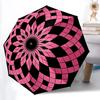 1 шт. Зонт-трость с оптической иллюзией, автоматический, складной, компактный, портативный, для путешествий, идеальный подарок на день рождения/праздник, милый зонт y053