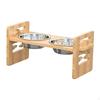 Elevated Cat Bowls Dog Food Water Bowl Stand Raised Feeding Station Pet Feeder for Puppy