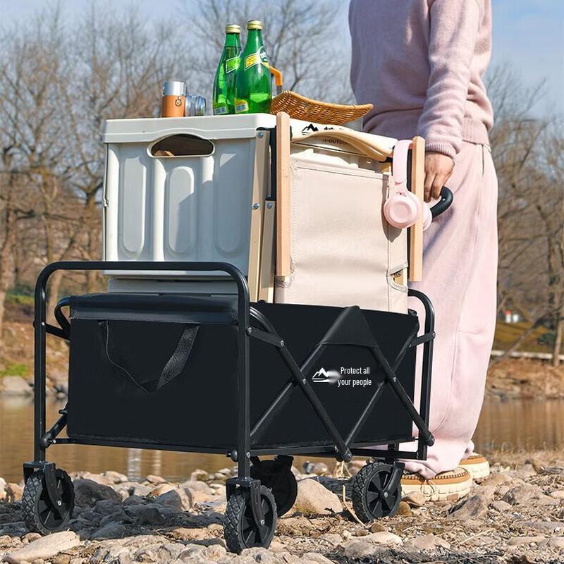 Huquannong 5-Inch Collapsible Outdoor Camping Wagon