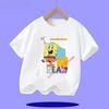 New SpongeBob SquarePants Childrens TShirt Casual Daily Comfortable Breathable for Boys and Girls