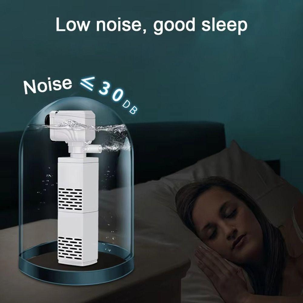 1 шт. погружной воздушный насос для аквариума с внутренним фильтром для смены воды, бесшумный насос для аквариумного фильтра