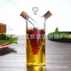 2-в-1 двухслойная бутылка для соуса, масла, уксуса, стеклянная бутылка для приправ, герметичные бутылки для хранения на кухне, банки, кухонные принадлежности