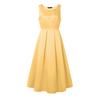 ZANZEA Women Casual Round Neck Sleeveless Summer A-Line Dress