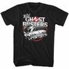 Real Ghostbusters The Car Black T-Shirt