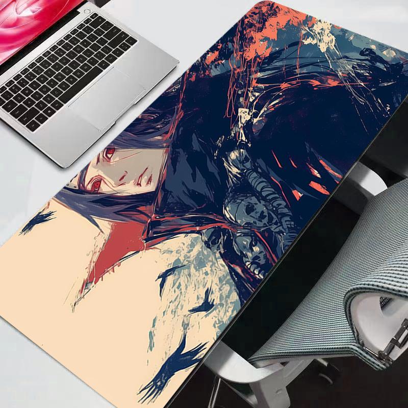 Mouse Pad Naruto Computer Speed Type Carpet Mat For e-sports Players Laptop Keyboard Mousepad Office Desk Durable