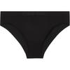 Comfortable Solid Color Minimalist Underwear Women Underwear Black QD3960-UB1