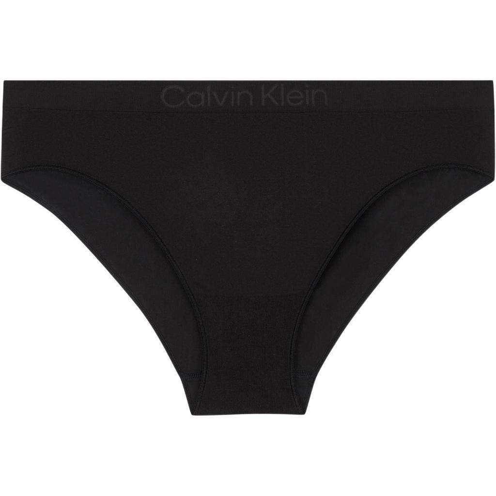 Calvin Klein Comfortable Solid Color Minimalist Underwear Women Underwear Black QD3960-UB1