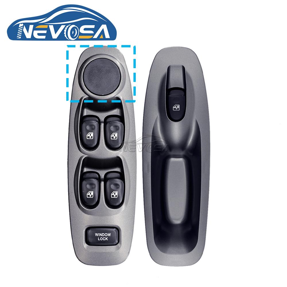 NEVOSA 93570-25020 93570-25000 93580-25000 Mirror Knob Power Master Window Switch Passenger Button For Hyundai Accent 2000 2005