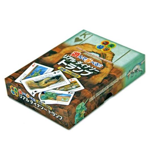 Каролата настоящий динозавр обучающие игральные карты игрушка динозавр животное обучающая игрушка игральная карта игра иллюстрированная книга подарок (Динозавр/Викторина