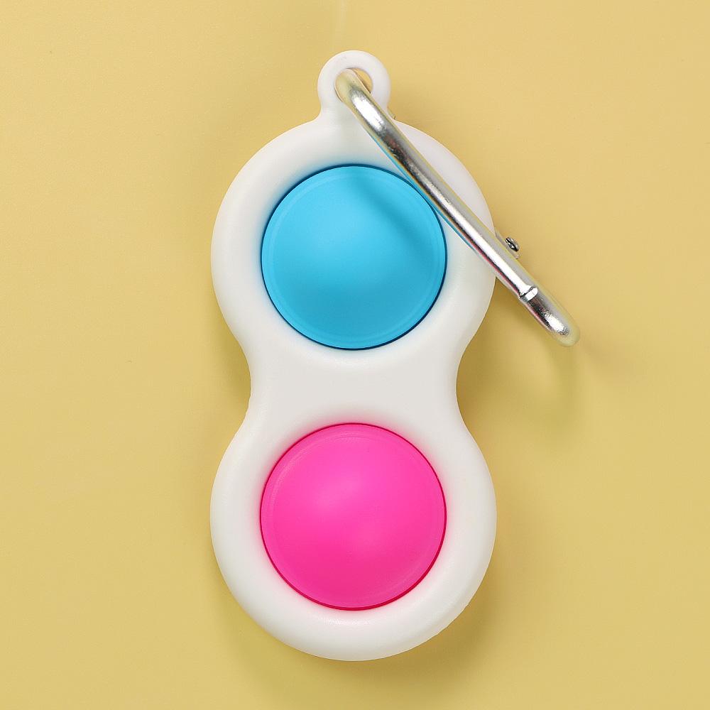 Сквиши Игрушки-антистресс Сенсорные Игрушки для Детей с Аутизмом и Тревогой Сенсорный Реливер Игрушки-Сжималки из Термоусадочной Трубки для Взрослых Игрушки-Горошины