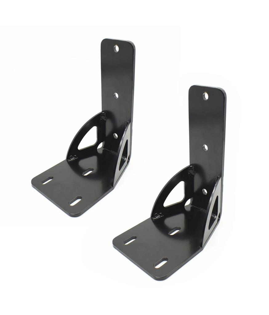 Awning Brackets 813402 50mm Wide 8mm with Drilled Holes Gusset Awning Brackets - Pair
