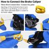Bicycle Brake Mineral Oil Bicycle Hydraulic Disc Brake Oil Bleed Kit Mineral Oil MTB Road Bike Brake Repair Tool Oil Injector