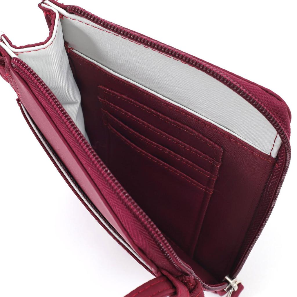 WEB Ограниченная наплечная сумка для смартфона ZH0460 Бордовый 71711 [Kitamura] Женская [Красный]