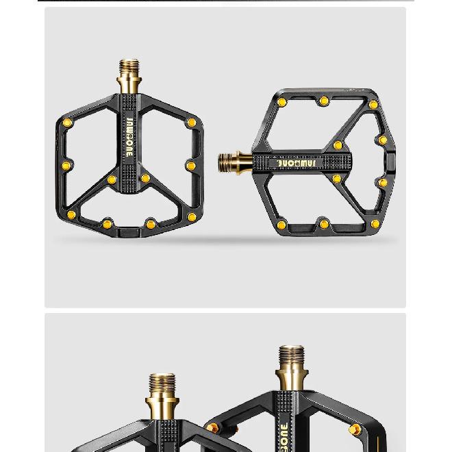 Jawbone MTB Велосипедные Педали Горного Велосипеда Плоские Педали Алюминиевые 9/16" Герметичный Подшипник Легкая Платформа Велосипедные Аксессуары