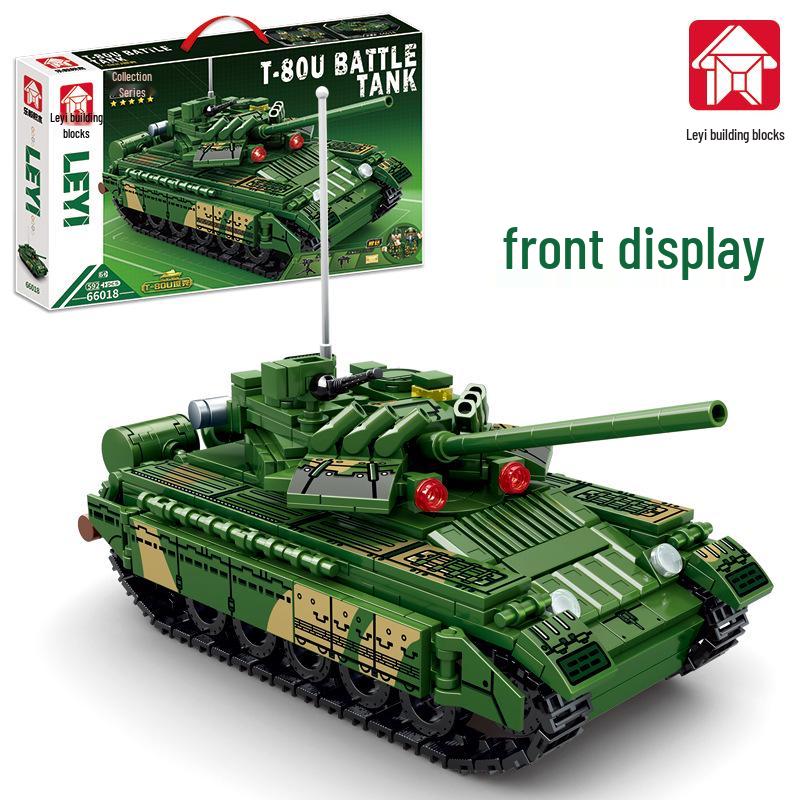 Yueyi Challenger Танк 66018T80U Военная серия Конструктор