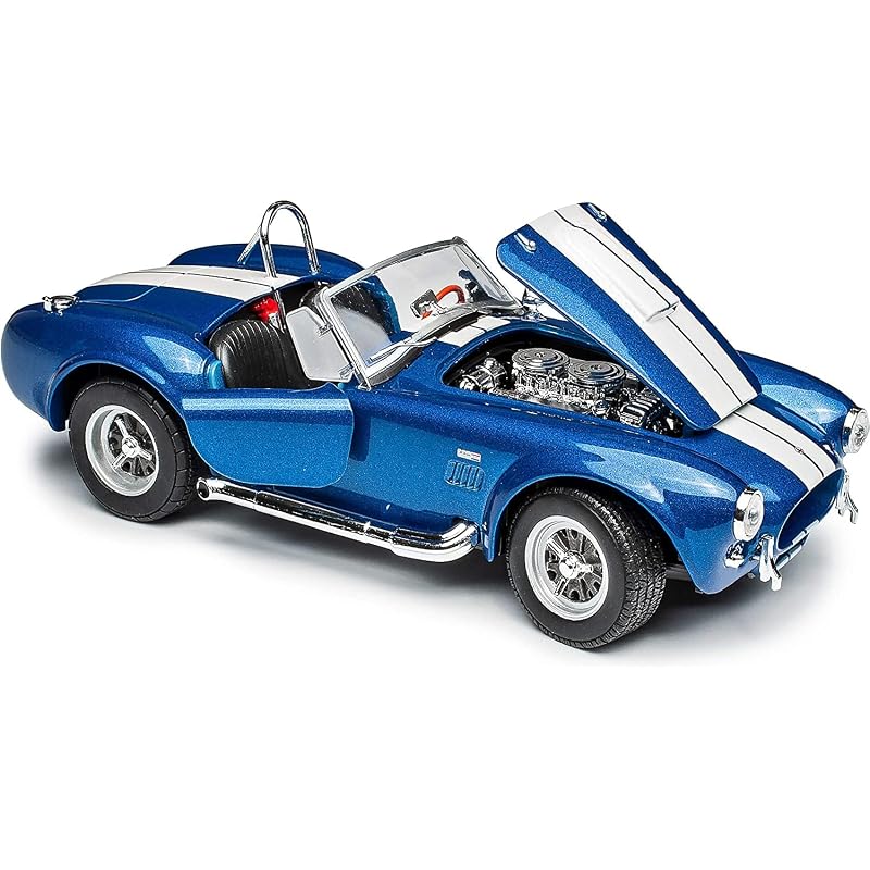 WELLY 1/24 Ford 1965 Shelby Cobra 427 SC Синий / Литая Миниатюрная Модель Готовая Модель 24002W BL