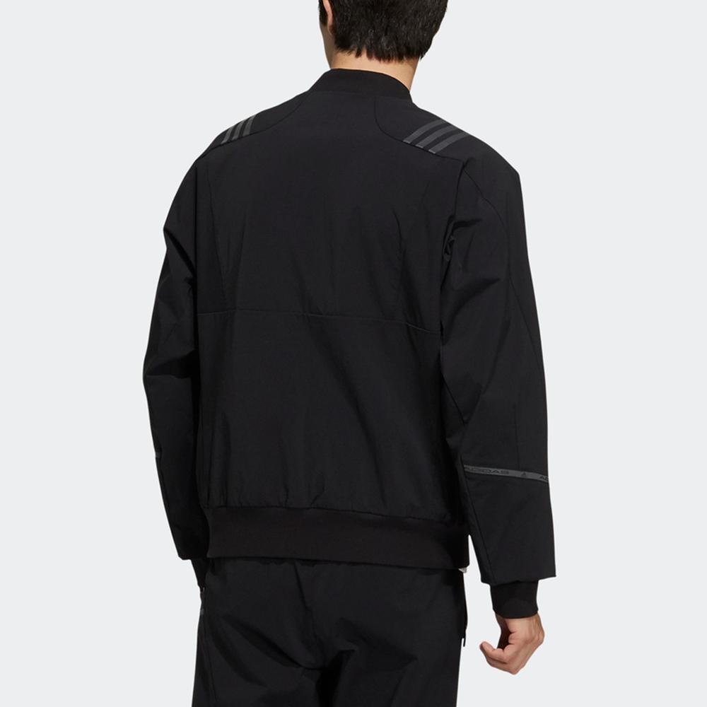 Adidas Jackets Men's Black Stand Collar Moderate Pilot H40231