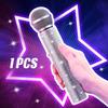 Wireless Microphone Rhinestones Microphone Cover Gold Silver Mic Handle Sleeve  Stage Party
