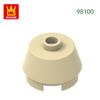 Нетоксичный 108 шт./лот 98100 Конус 2 x 2 Усеченный Блок Moc Цветные Аксессуары Совместимые с Кирпичиками DIY Детская Игрушка Детали Сборки