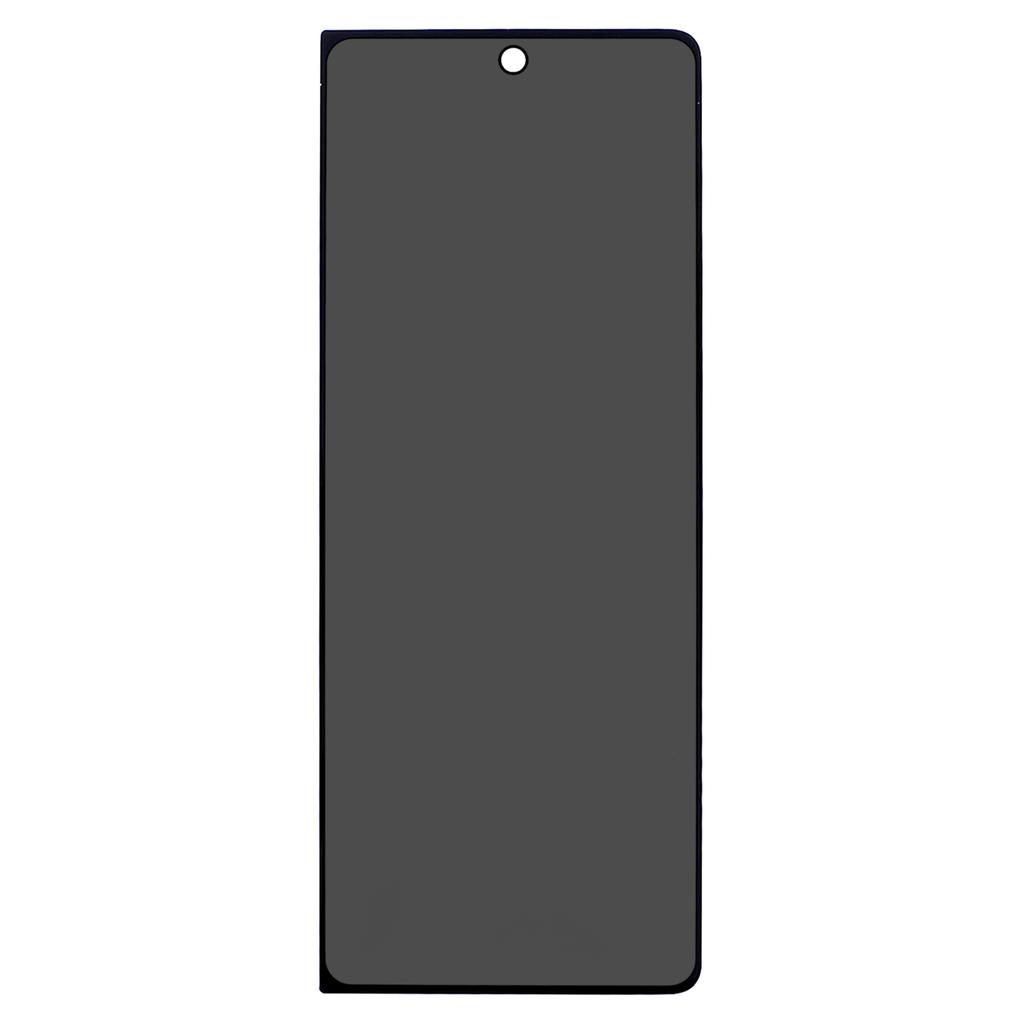 Anti-Peep Screen Protector for Samsung Galaxy Z Fold5 5G,Full Cover Full Glue Silk Printing Tempered Glass Film