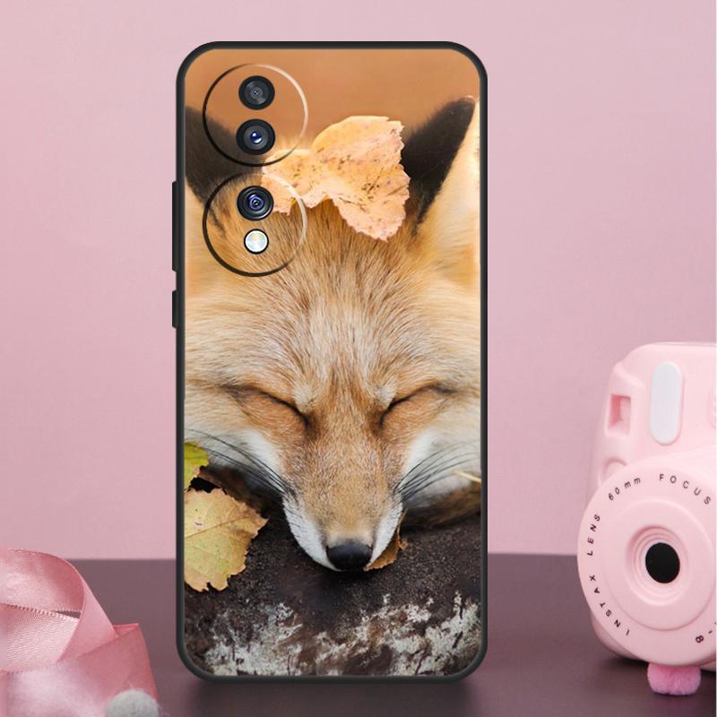 Милый лис Осень Чехол для Honor Magic 7 Pro 5 6 8 Pro X9a X9b X9c X9d X8a X8b X8c 50 70 90 200 400 Lite Обложка