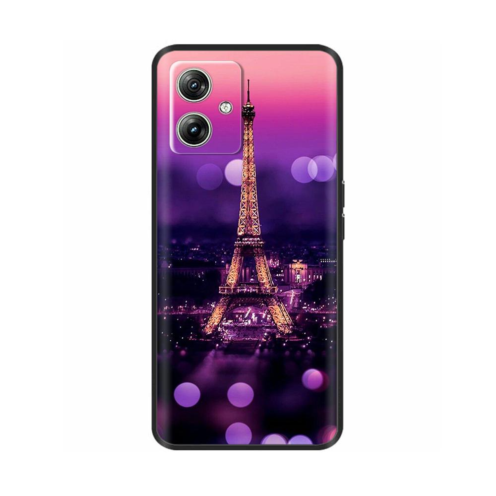 Чехол для Motorola Moto G54 Силиконовая крышка для Motorola Moto G54 MotoG54 XT-2343-1 Задняя крышка Ударопрочные чехлы для телефона Защита