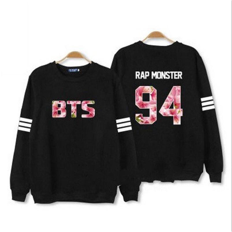 Bts in Bloom Kpop Jumper Kapuzenpullover Sweatshirt Hoodie Pullover Kostüme