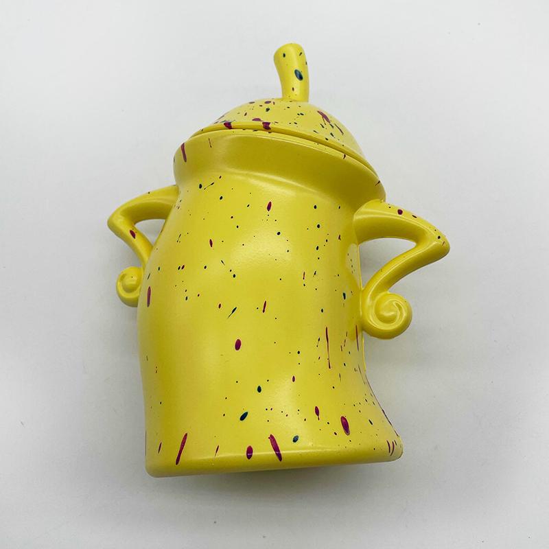 1 шт. кружки из смолы Akimbo, рождественская банка для печенья и конфет, симпатичная банка для хранения продуктов с крышкой, рождественский декор, канистра с настроением для кухни