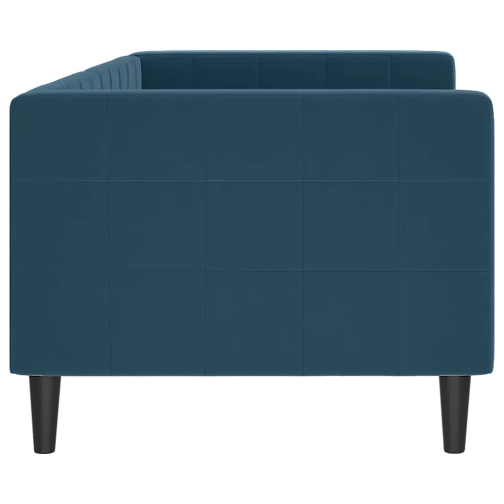 Daybed Blue 80x200 cm Velvet