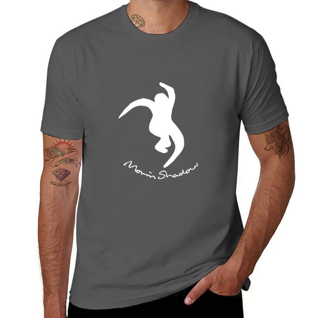 Moving Shadow TShirt Large Size Loose Casual Tee TShirt