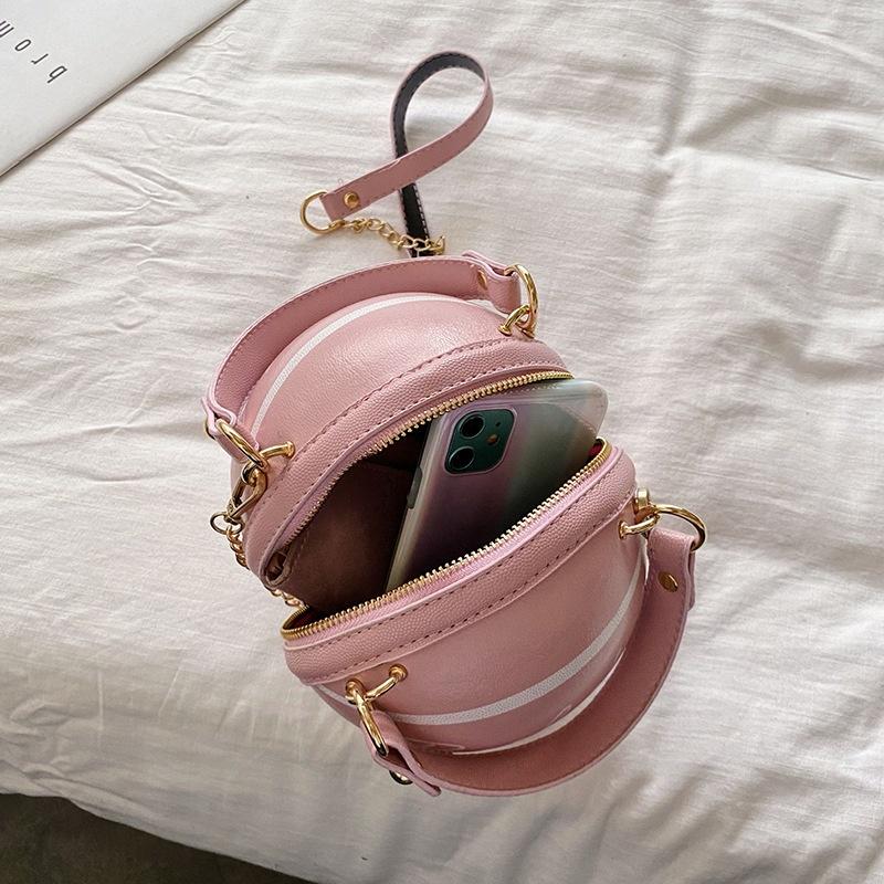 Баскетбольная сумка Маленькая круглая сумка Баскетбольная сумка Письмо Печати Сумка через плечо