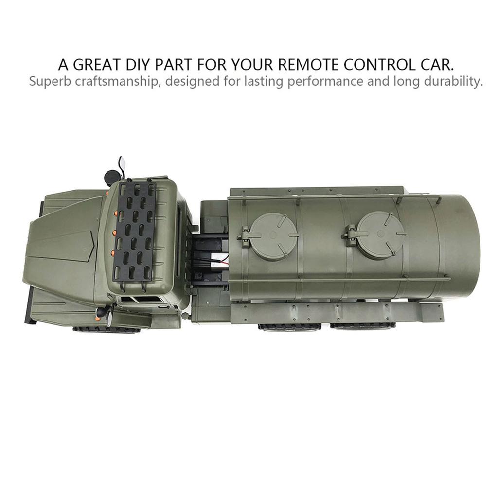 Шасси прицепа-цистерны для 1:16 Радиоуправляемая машина WPL B24 B16 B36 B36KIT Военный грузовик Запчасти для радиоуправляемой машины DIY Аксессуар