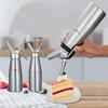 500/1000ml Whipped Cream Gun Cream Dispenser Stainless Steel Cake Piping Gun Siphon Squeeze Bottle Dessert Tool Cream Whippers