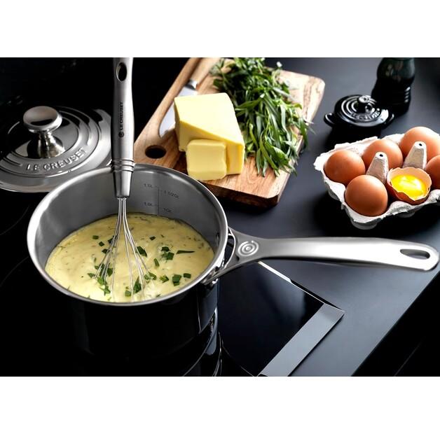 Кастрюля Le Creuset 3-Ply Plus профессиональная 16 см 1,9 л (96600916000000)