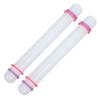 2Pcs Plastic Rolling Pin Safe Durable Sturdy Plastic Nonstick Surface Wide Application Small Rolling Pin