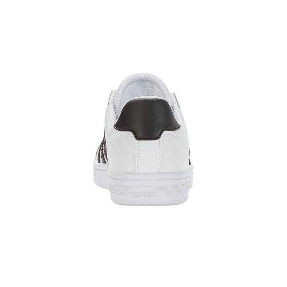 K-Swiss Mens Court Tiebreak Leather Trainers