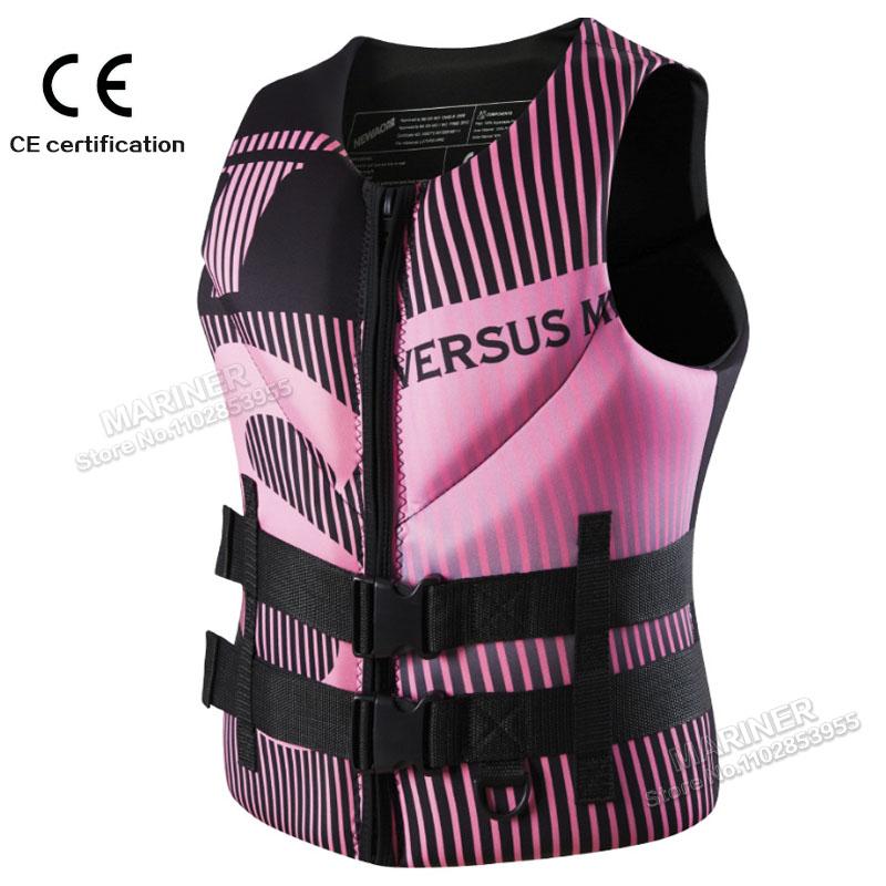 Страховочный жилет Wakesurf Comp Vest, одобрен CE, неопреновый спасательный жилет для вейк-серфинга, но отлично подходит для всех других видов водного спорта