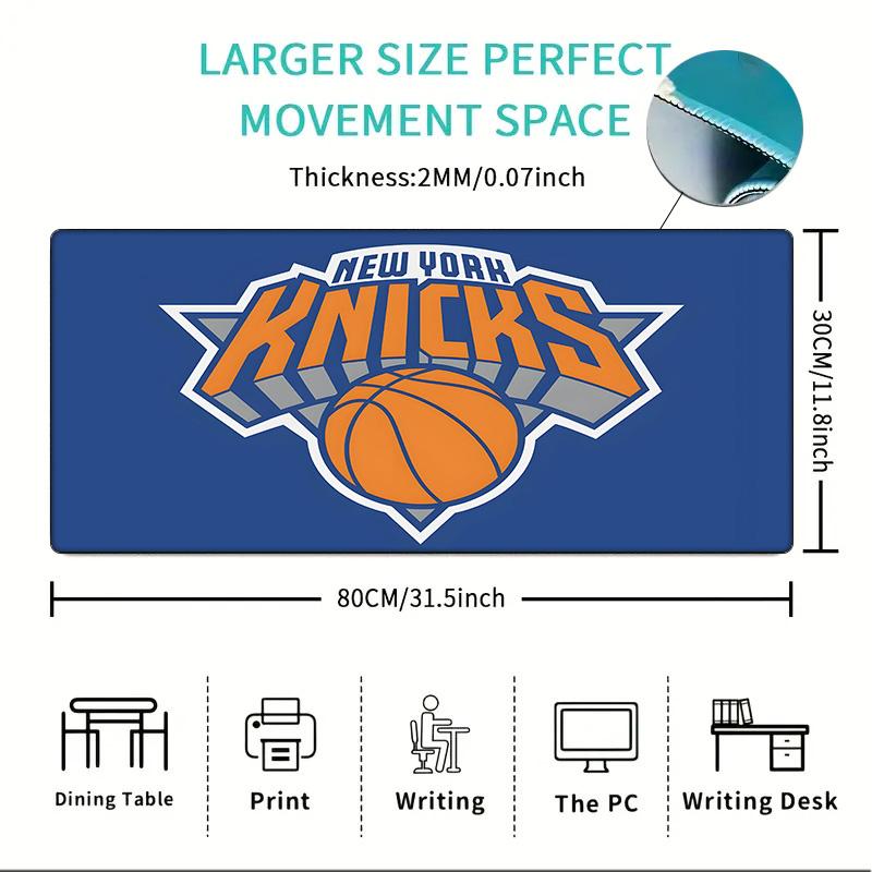 York Knicks Mouse pad, Gaming Mouse Pad, keyboard pad, Desk Decor for computer notebook Fan Gift Birthday Gift