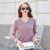 Women's Slim Shirt Korean Fashion Autumn Long Sleeve Women Stay Warm Elegant Pullover Women's Top
