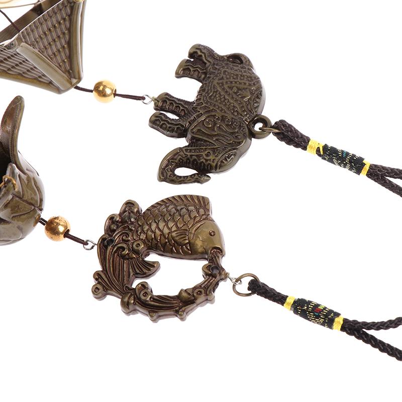 Outdoor Antique Copper Wind Chime Outdoor Living Decoration Metal Wind Chimes