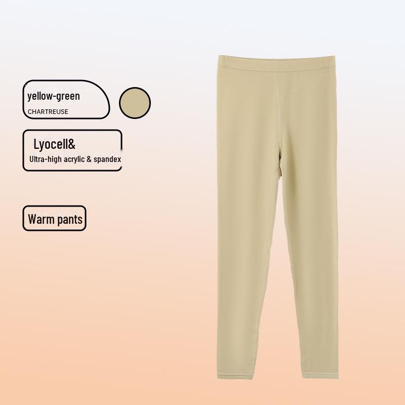 Комплект термобелья из лиоцелле-бархата для мужчин и женщин - теплый осенне-зимний костюм