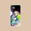 Чехол для телефона Wuthering Waves Lynae для Samsung Galaxy S25 S24 S23 S22 S21Plus FE Ультрапрозрачный Цветной Чехол Роскошные Мобильные Телефоны