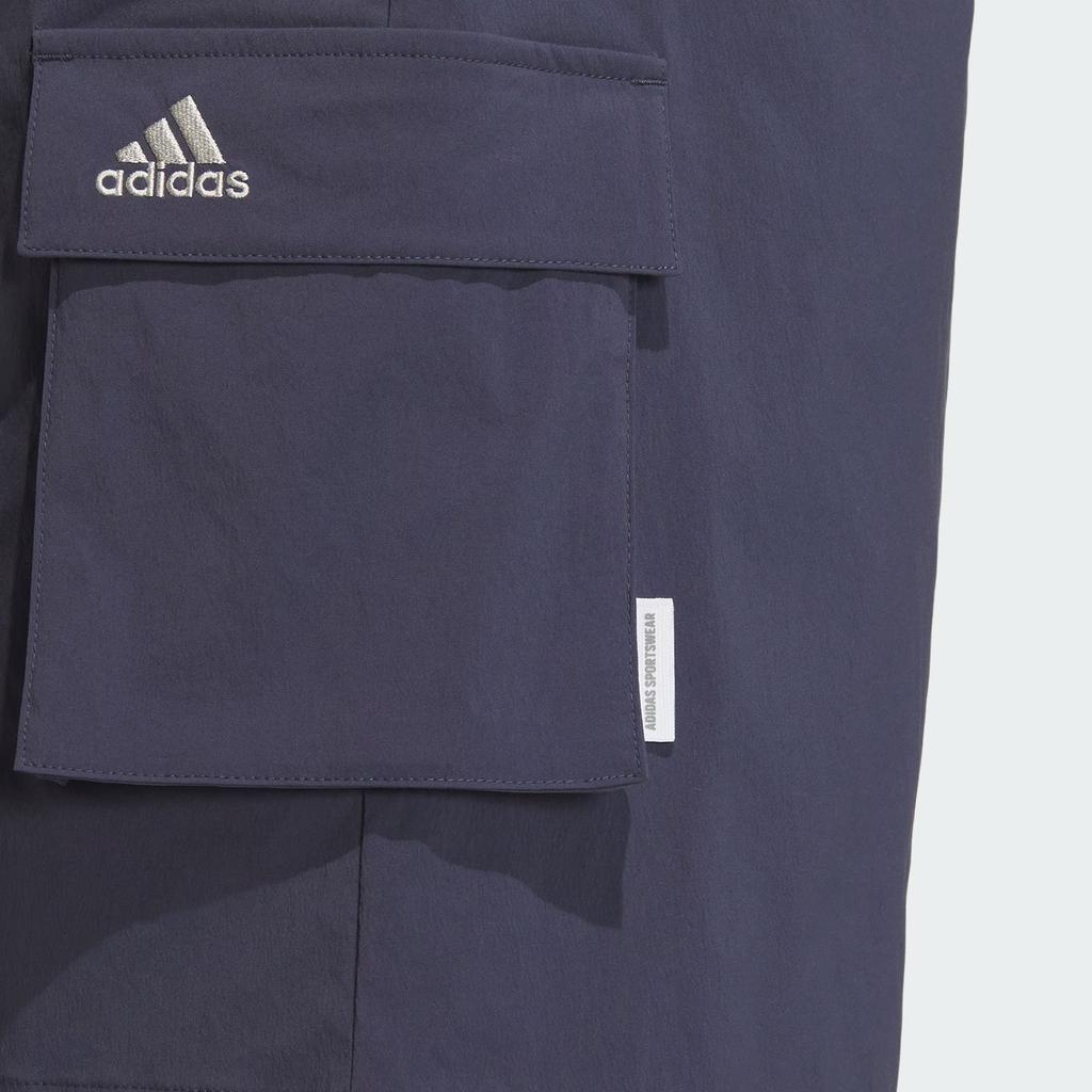 adidas Спортивная одежда Свободные повседневные шорты Женские штаны Бирюзовые IS7409