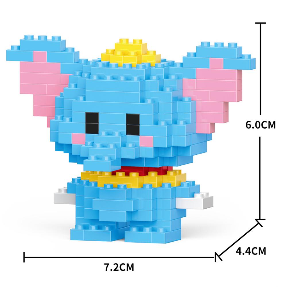 Cartoon Anime Blocks Kuromi My Melody Cinnamoroll Mouse Building Blocks Doll Toy Kids Birthday Gift