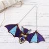 Wall Art Halloween Acrylic Bat Bat Shaped Wall Hanging Bat Halloween Bat Pendant  Window Hanging