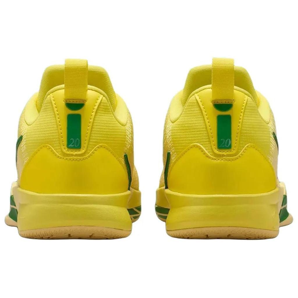 Nike Womens Sabrina 3 'Oregon Ducks' (women's sizes) Yellow Strike / Apple Green-Pale Yellow Basketball Shoes IR2478 700
